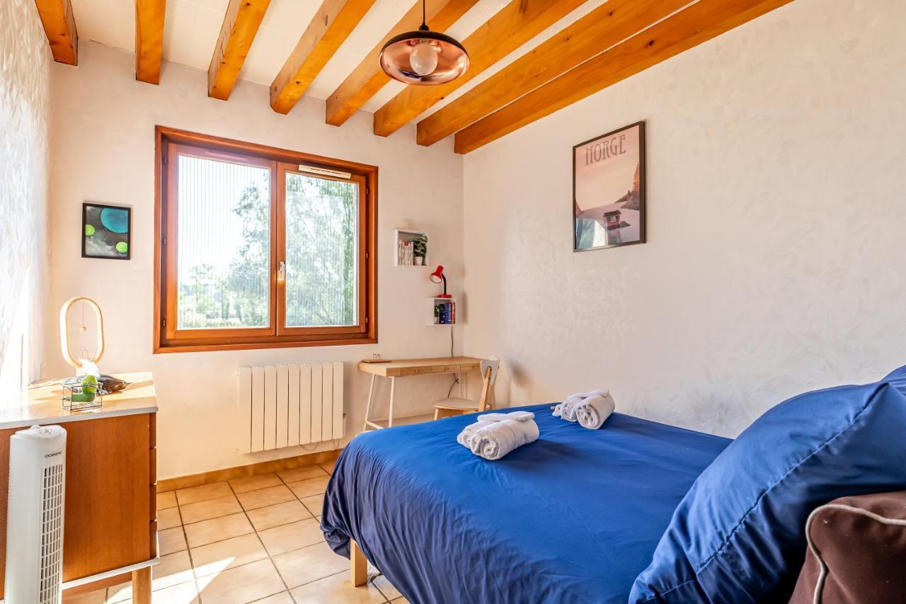Logement 75M2, Avec Vue, Au Calme, Lyon A 25Km Communay Exterior photo