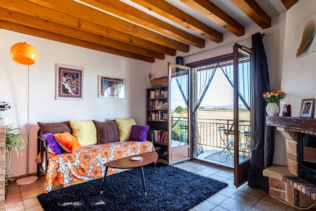 Logement 75M2, Avec Vue, Au Calme, Lyon A 25Km Communay Exterior photo